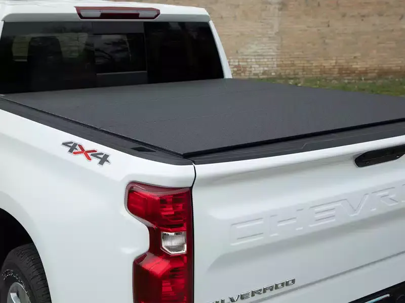 Bargain Access LOMAX Professional Series Hard Folding Tonneau Cover B0050129 | RealTruck