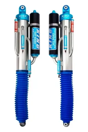 Discount King Shocks 10-14 Ford F150 Raptor 4WD Rear 3.0 Dia Bypass Piggyback Shock w/Standard Fin Res (Pair)