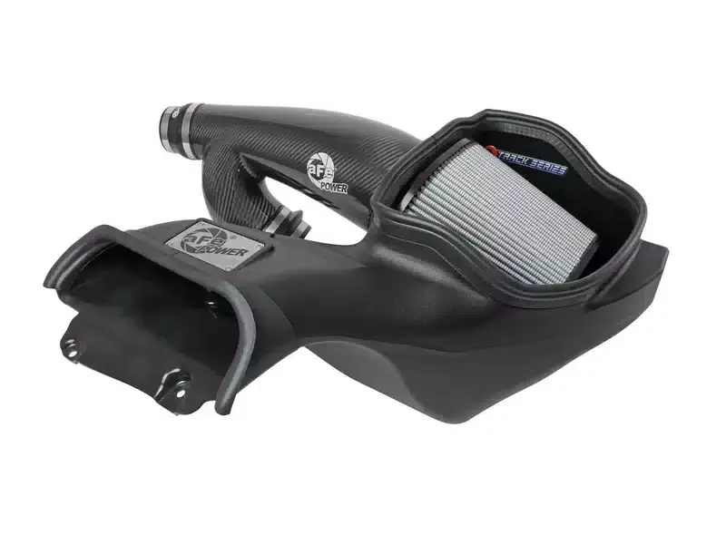 aFe Track Series Carbon Fiber Cold Air Intake 57-10031D | RealTruck Flash Sale