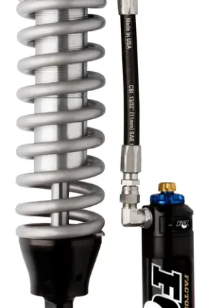 Fox 00-06 Tundra w/UCA 2.5 Factory Series 5.45in. Remote Res. Coilover Shock Set w/DSC Adj. - Black Same Day Shipping