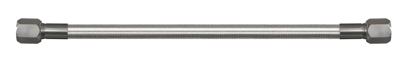 Express Delivery Goodridge 11in Universal Oil Line Assembly w/Clear Fittings