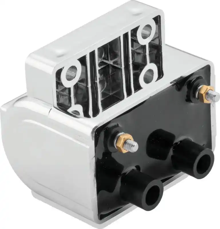 Twin Power 85-99 Big Twin 85-03 XL Ignition Coil Chrome Replaces H-D 31614-83A 3 Ohm Free Delivery