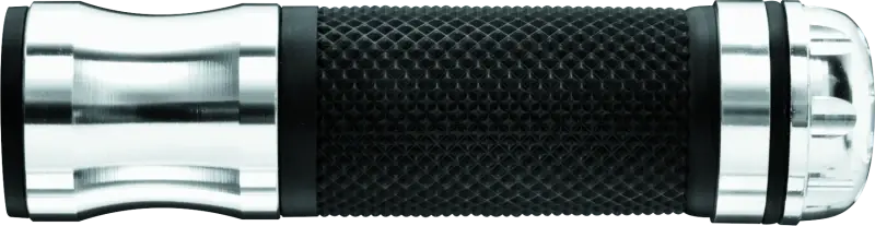 BikeMaster Grips 135mm Revolver Barend Grips - Silver No Minimum Order
