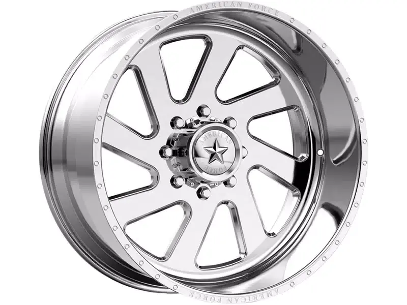 American Force Polished Power Wheel AFTQF29T10-1-21 | RealTruck Free Delivery