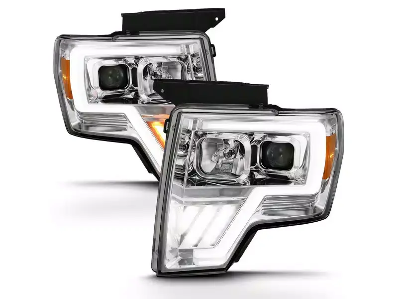 Anzo Chrome Switchback Projector Headlights 111470 | RealTruck Latest