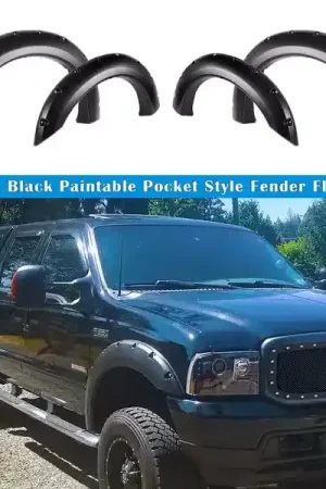 APS Fender Flares FF06BJE2SK | RealTruck Super Sale