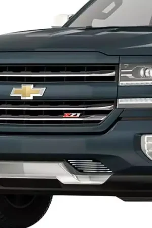 APS Lower Bumper Billet Grille Overlay GR03FFC23S | RealTruck Shop Now