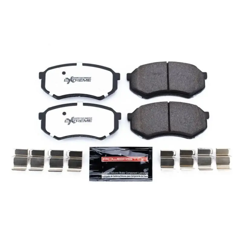 Price Drop Power Stop 88-91 Mazda 929 Front Z36 Truck & Tow Brake Pads w/Hardware