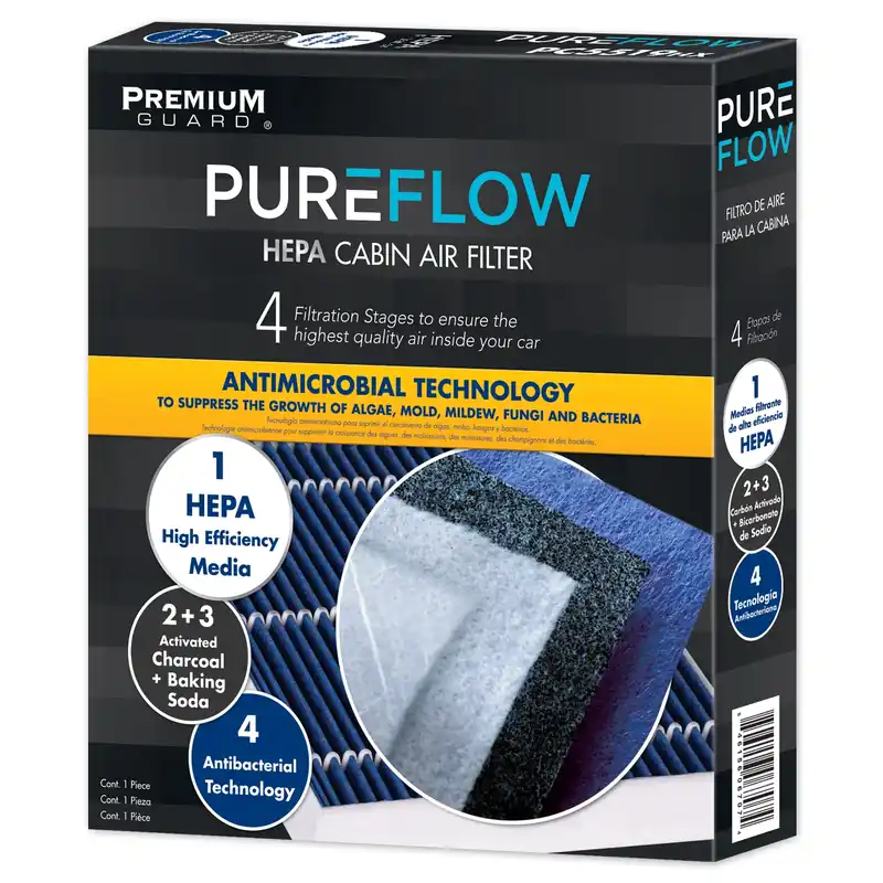 Fast Shipping PUREFLOW 2026 GMC Sierra EV Cabin Air Filter with HEPA and Antibacterial Technology, PC4211HX