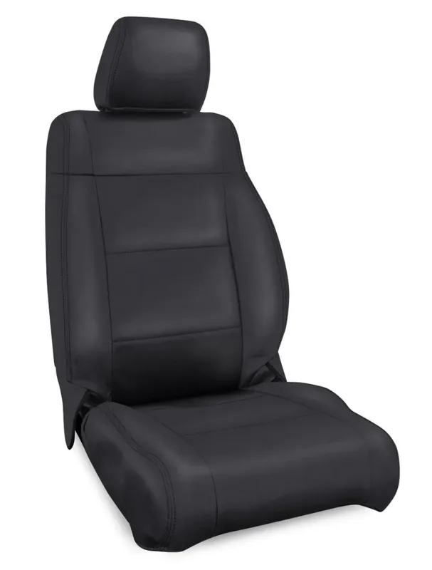 Buy Direct PRP 07-10 Jeep Wrangler JK Front Seat Covers/2 door or 4 door (Pair) - All Black