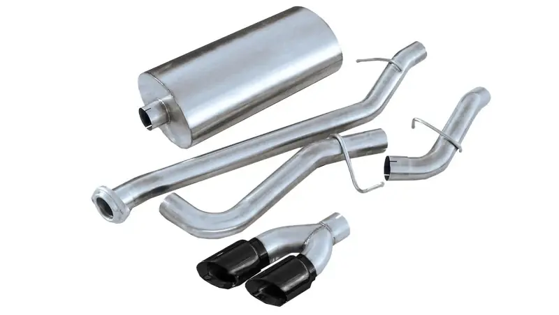 Corsa 1999-2006 GMC Sierra Reg. Cab/Short Bed 1500 4.8L V8 Black Sport Cat-Back Exhaust Discount