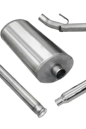 Corsa 2009-2013 Chevrolet Silverado Reg. Cab/Long Bed 1500 4.8L V8 Polished Sport Cat-Back Exhaust Fan Favorite