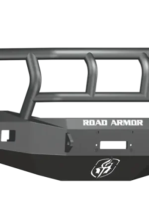 Popular Road Armor 06-09 Dodge 2500 Stealth Front Winch Bumper w/Titan II Guard - Tex Blk
