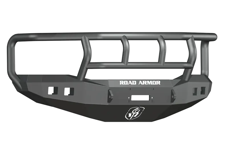 Popular Road Armor 06-09 Dodge 2500 Stealth Front Winch Bumper w/Titan II Guard - Tex Blk