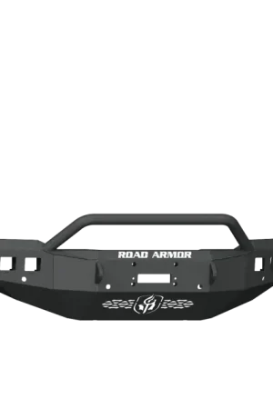 Special Discount Road Armor 19-20 Ram 2500 Stealth Front Winch Bumper w/Pre-Runner Guard/6 Sensor Holes - Tex Blk