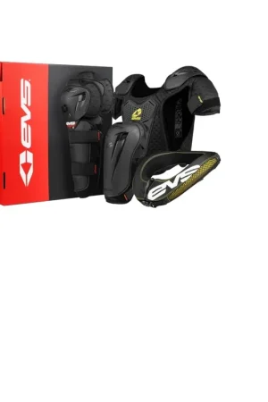 Best Price EVS Slam Combo(Option Knee/ Option Elbow/ R2 Collar/ Bantam Deflector) Black - Mini