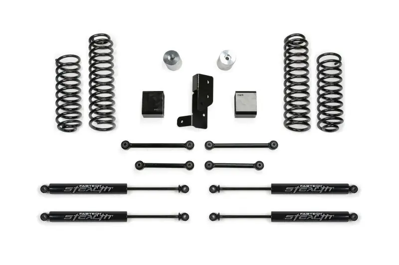 Fabtech 18-21 Jeep JL 4-Door 4WD 3in Sport System w/Stealth Holiday Sale