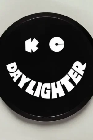 KC HiLiTES 6in. Round Hard Cover for Daylighter/SlimLite/Pro-Sport (Single) - Black w/White Smile Big Sale
