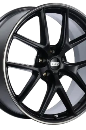 BBS CI-R 20x8 5x112 ET26 Satin Black Polished Rim Protector Wheel -82mm PFS/Clip Required Deal