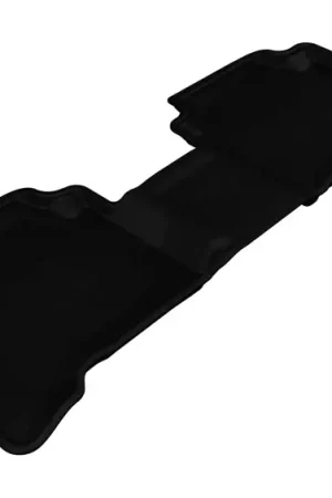 3D MAXpider 2011-2013 Kia Sorento 7-Seats Kagu 2nd Row Floormats - Black Fresh Stock