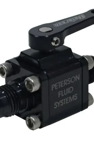 Peterson Fluid Systems Ball Valve Assembly -6AN x -6AN Next Day Delivery