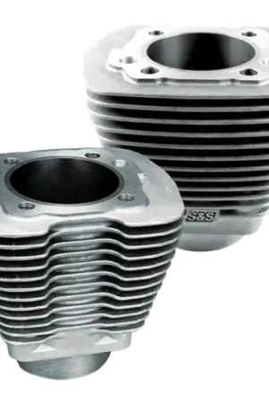 Free Shipping S&S Cycle 84-99 BT 3-1/2in Bore Cylinders - Natural