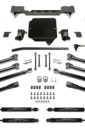 Exclusive Offer Fabtech 20-21 Jeep JT 4WD Gas 5in Crawler w/Stealth