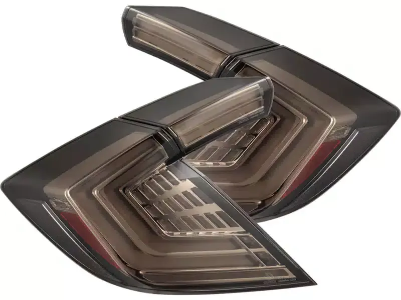 Order Now AlphaRex NOVA Series Black LED Tail Lights 676040 | RealTruck