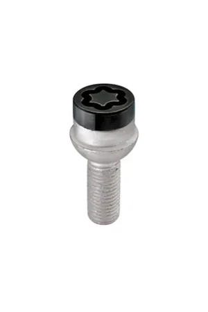 Authentic McGard Wheel Lock Bolt Set - 4pk. (Radius Seat) M14X1.5 / 17mm Hex / 27.0mm Shank Length - Black