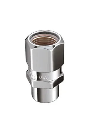 Time-Limited McGard Hex Lug Nut (Drag Racing Short Shank) 7/16-20 / 13/16 Hex / 1.6in. L (Box of 100) - Chrome