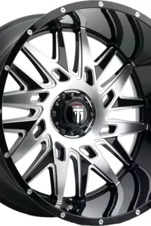 American Truxx Machined Gloss Black AT-184 DNA Wheel AT184-24481BM-76 | RealTruck Buy Today