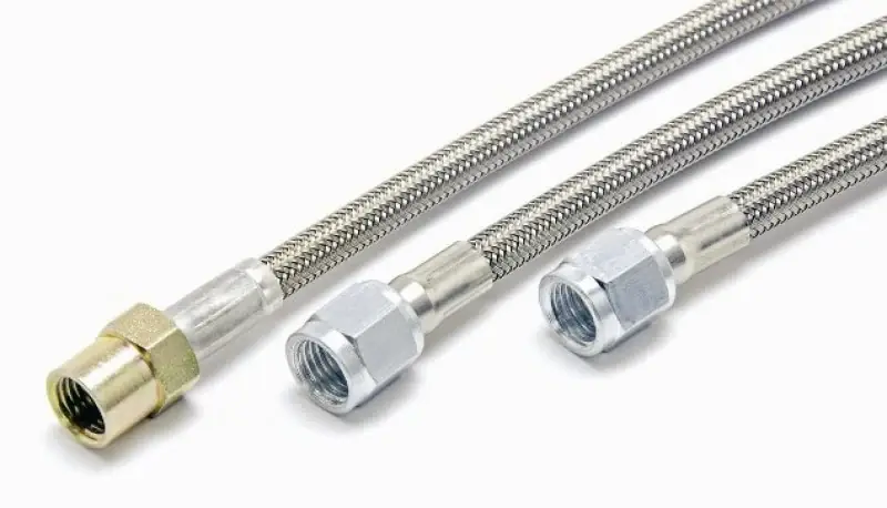 Same Day Shipping McLeod Steel Braided Line Double An4 Female 13in Long