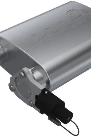 Get Yours QTP 3in Weld-On 304SS Reverse Screamer Muffler w/Bolt-On QTEC Electric Cutout
