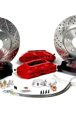 Latest Baer Brakes 13" Track4 Front Brake Kit 4301618FR | RealTruck