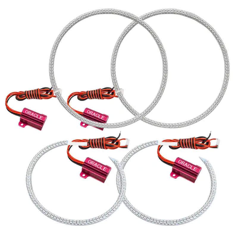 Oracle Ford Falcon 08-13 LED Halo Kit - Red Professional Grade