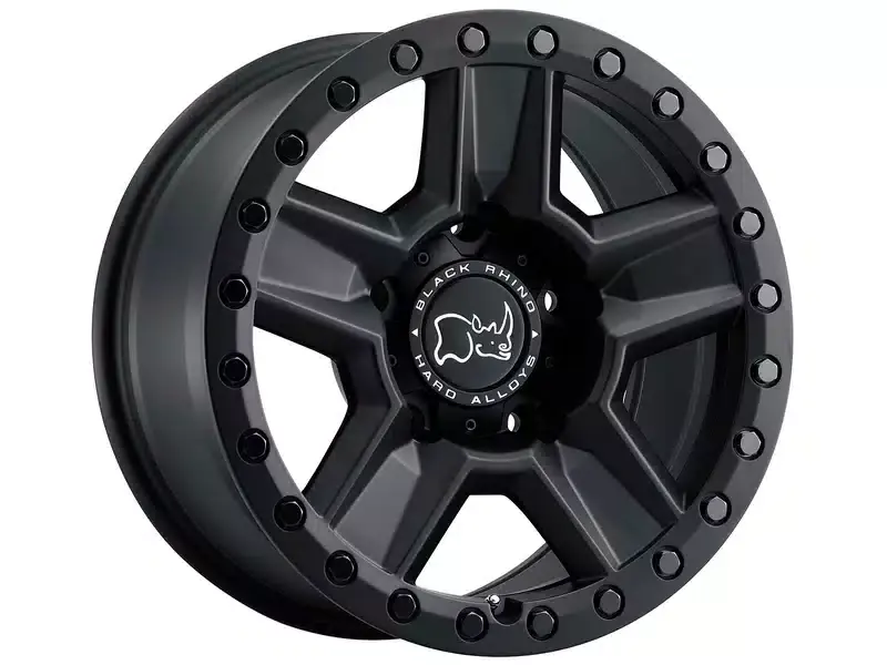 Must Have Black Rhino Matte Black Ravine Wheel 1785RVN126140M12 | RealTruck