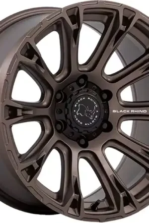 Black Rhino Bronze Diamondback Wheel BR020ZX20906312N | RealTruck Final Sale