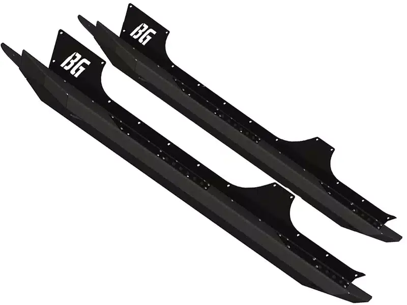 Clearance BODYGUARD RX Sliders 95441B | RealTruck