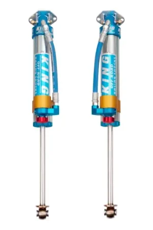King Shocks 07-18 Jeep Wrangler JK Rear 2.5 Dia Piggy Hose Res Shocks 3-5in Lift w/Adjuster (Pair) Bargain