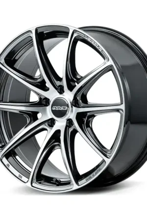 Bargain Versus VV25R 19x8.5 / +38 ET / 5x120 - Diamond Cut / Side Jet Black