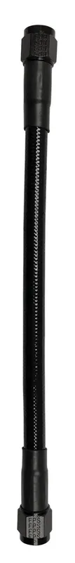 While Supplies Last Fragola -10AN Ext Black PTFE Hose Assembly Straight x Straight 48in