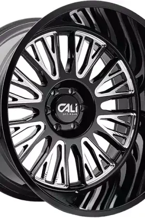 Cali Offroad Milled Gloss Black Vertex Wheel 9116-26481BM | RealTruck Grab Now