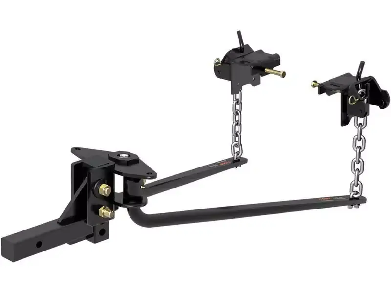 Buy Direct Curt Round Bar Weight Distribution Hitch with Integrated Lubrication 17052 | RealTruck