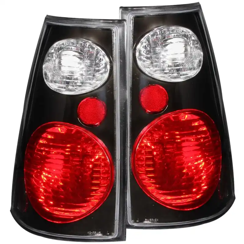 ANZO 2001-2005 Ford Explorer Taillights Black Luxury
