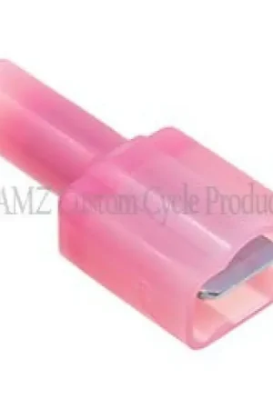 Fresh Stock NAMZ Fully Insulated .25in. Male Quick Disconnect Terminals 22-18g (25 Pack)