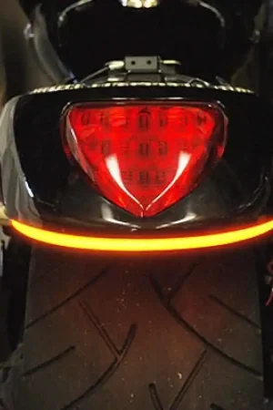 Crafted New Rage Cycles 06+ Suzuki M109R Rear Turn Signals w/Load EQ - Amber