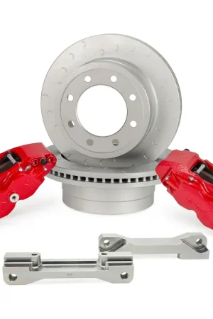 Alcon Brake Kit Ford F-250/350 17-22, Rear, Red, 363X38MM Rotors - BKR5459P28 Latest