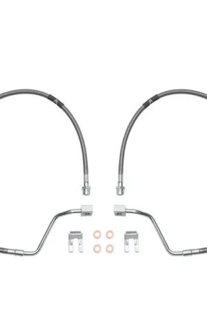 Free Shipping ICON Super Duty Front 4.5 and 7" Extended SS Brake Line Kit - 61110