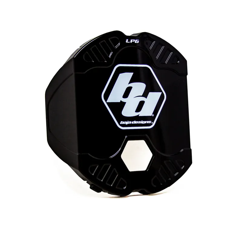 Baja Designs LP6 Rock Guard, Black - 278001 Same Day Shipping