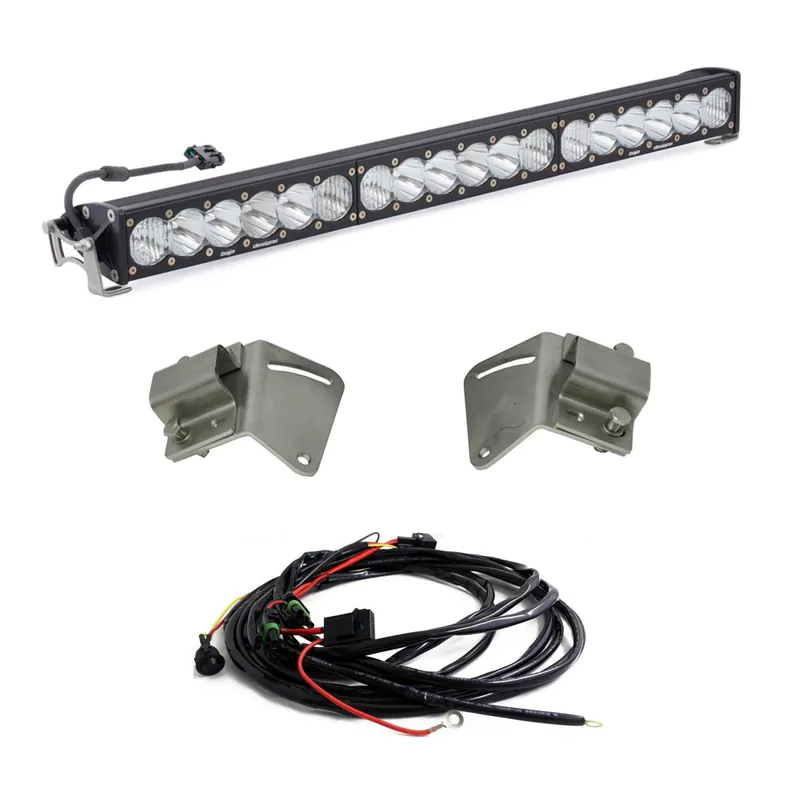 Baja Designs Onx6+ 30 in. Grille Light Bar Kit: 17 Silverado 2500/3500 HD - 447769 Weekend Sale
